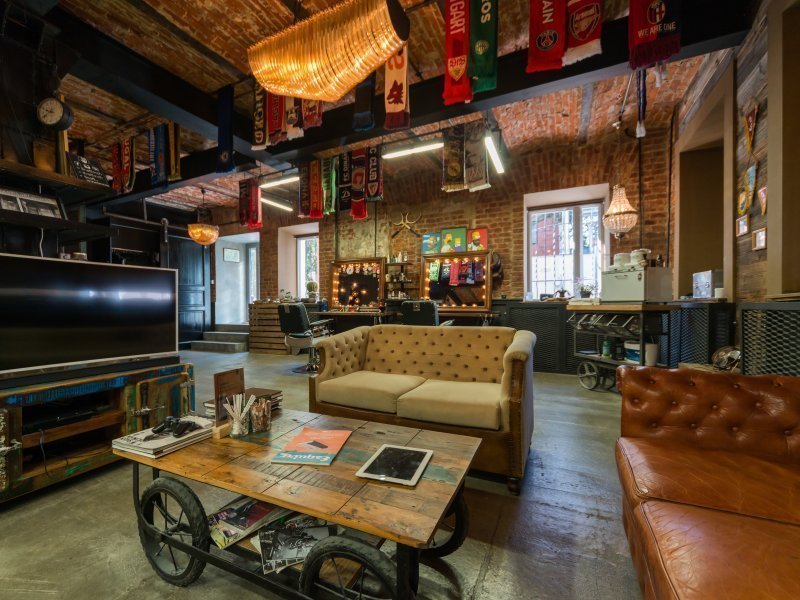 Барбершоп Мужская парикмахерская 5/8 на метро Павелецкая - фото 1